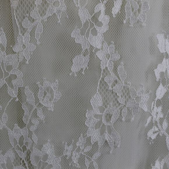 Daughters of Simone Dress Medium Winnie Maxi Ivory Boho Lace Bridal Wedding Gown - Picture 8 of 11